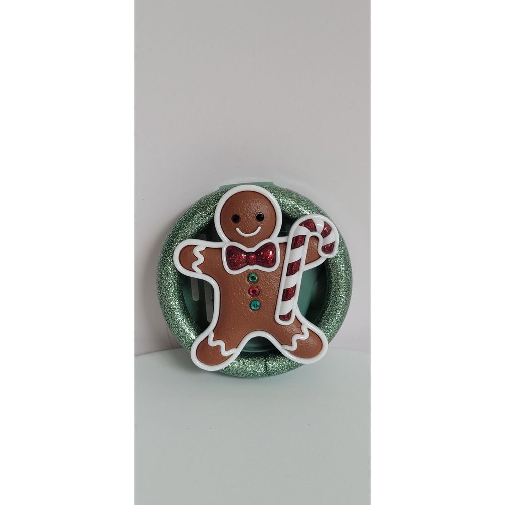 NWT Bath & Body Works Gingerbread Man Car Fragrance Clip